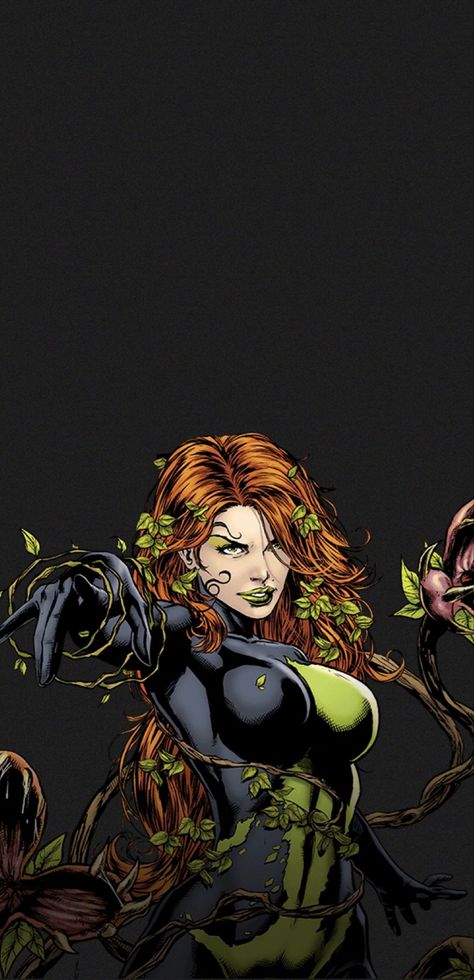 Posion Ivy Wallpapers, Female Superhero Wallpaper, Poison Ivy Superhero, Poison Ivy Quotes, Poison Ivy Villain, Poison Ivy Wallpaper, Poison Ivy Art, Ivy Wallpaper, Poison Ivy Halloween Costume