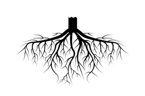 Tree With Roots Drawing, Roots Drawing, Stick Poke Tattoo, Stick N Poke Tattoo, Creativity Exercises, Tree Of Life Tattoo, Poke Tattoo, Back Tattoo Women, Stick And Poke