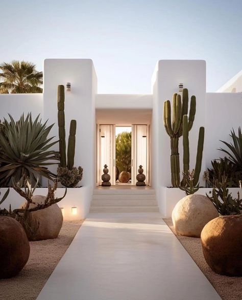 Desain Pantry, Backyard Oasis Ideas, Homes Modern, Ibiza Fashion, Desert Homes, Mediterranean Home, Villa Design, Backyard Oasis, Outdoor Design