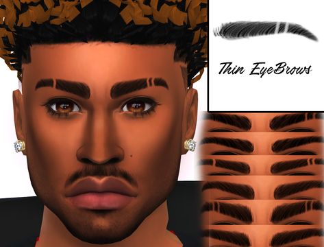 XxBlacksims Eyebrows Piercing Cc, Sims 4 Hair Male, Pearl Pins, Sims 4 Tattoos, Sims 4 Cc Eyes, Die Sims 4, Sims 4 Black Hair, The Sims 4 Skin, Makeup Cc