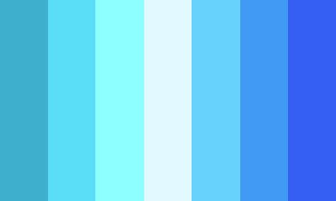 Xenogender Hoard, Gender Pronouns, Cyan Blue, Blue Gender, Color Combo, Color Combos, Bar Chart, How To Look Better, Flag