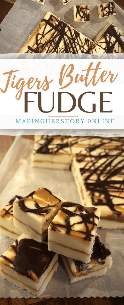 Tiger Butter Fudge, Fudge White Chocolate, Tiger Butter, Fudge Shop, White Chocolate Fudge, Chocolate Peanut Butter Fudge, Butter Fudge, Recipes With Marshmallows, Marshmallow Creme