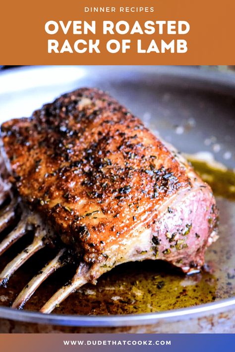 How To Make Rack Of Lamb, Roasted Lamb Rack, How To Cook Rack Of Lamb, Lamb Rib Roast Rack Recipes, Greek Rack Of Lamb Recipes, Holiday Lamb Recipes, Roasted Rack Of Lamb Recipes, Rack Of Lamb Recipes Oven Easy, Rack Of Lamb Recipes Oven