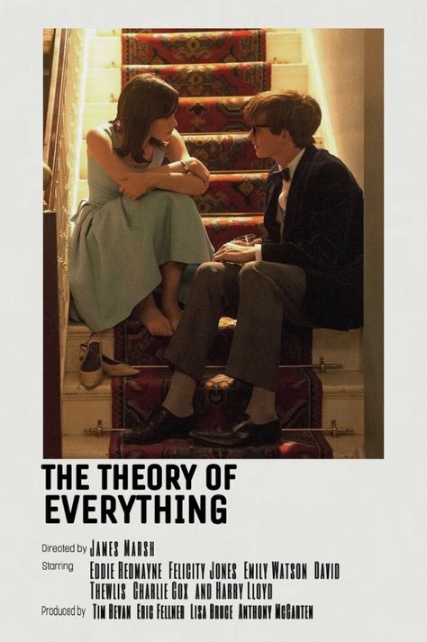 Theory of everything movie poster vintage retro classic Halloween Costume Movie, Romcom Movies, Indie Movie Posters, Theory Of Everything, The Theory Of Everything, Posters Movie, Movies To Watch Teenagers, Poster Vintage Retro, Movie Card