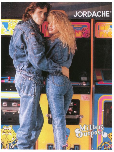 1988 Jordache Jeans Ad Costume Année 80, 80’s Outfits, Homemade T Shirts, 80’s Aesthetic, Look 80s, Supermodel Style, Fashion 60s, 80s Jeans, Jordache Jeans