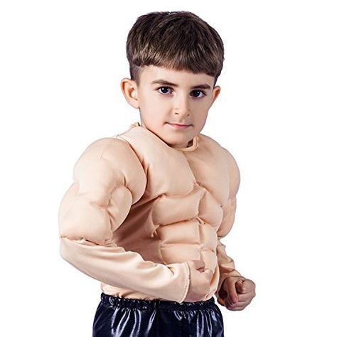 Muscle Suit, Crazy Costumes, Suit Costume, Muscle Boy, Costume For Kids, Fancy Dress Up, Muscle Shirt, Muscle Shirts