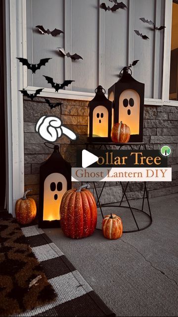 Halloween Diy Crafts For Adults, Diy Fall Porch Decorations, Dollar Tree Halloween Decor Outdoor, Dollar Tree Halloween Diy Outdoor, Halloween Dollar Tree Crafts, Halloween Dollar Tree, Light Up Christmas Decorations, Halloween Interior, Hamburger Meals