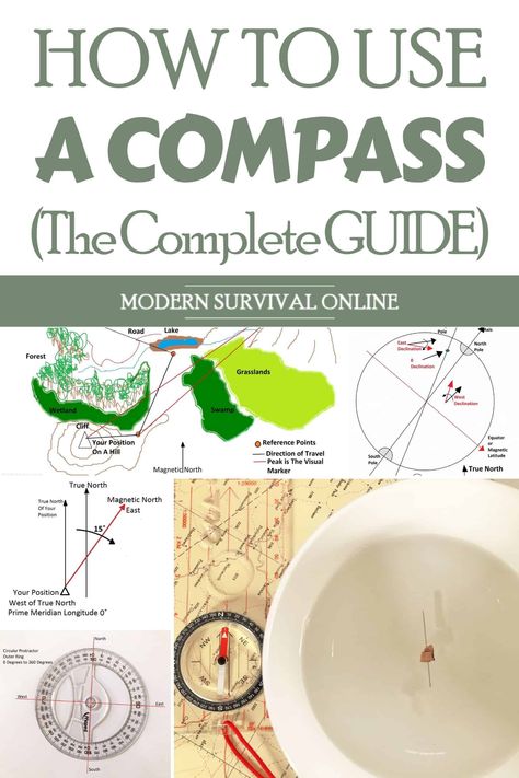 Compass Navigation, Compass Directions, Survival Skills Emergency Preparedness, Map Reading, Survival Skills Life Hacks, Emergency Preparedness Kit, Not Funny, Survival Life Hacks, Emergency Preparation