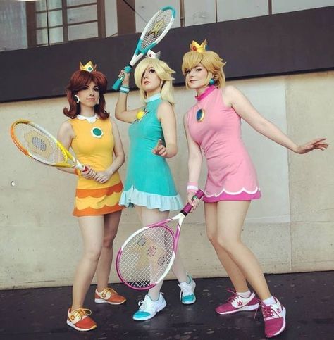 Rosalina Costume, Rosalina Cosplay, Daisy Costume, Mario Tennis, Mario Cosplay, Princess Peach Cosplay, Peach Cosplay, Peach Costume, Mario Costume