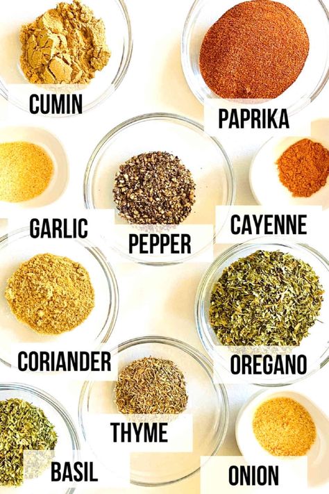 Broth Soups, Seasoning For Chicken, Homemade Dry Mixes, Homemade Spice Mix, Spice Blends Recipes, Spice Mix Recipes, Seasoning And Spice, All Purpose Seasoning, Meat Dinners