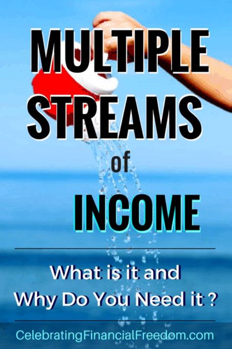 7 Streams Of Income, Getting Rich, Increase Income, Streams Of Income, Multiple Streams Of Income, Passive Income Streams, Earn More Money, Income Streams, Financial Independence