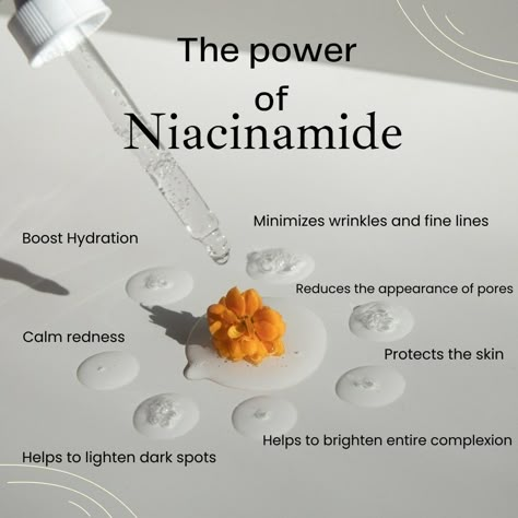 Add Niacinamide serum as your new staple!!! 🎉💥

Be guided with the benefits it have and see results after frequent use❤️🔥

For more ideas like these, follow us and don't forget to double tap Beauties!!

#niacinamideserumbenefits #brighteningandreducesdarkspot #wrinklesandfinelinesreduce #calmredness #niacinamide Niacinamide Serum Benefits, Niaminicide Serum Benefits, Niacinamide Benefits Skin Care, Skincare Niacinamide, Aesthetics Nurse, Niacinamide Benefits, Zinc Benefits, Hair Content, Oils For Scars