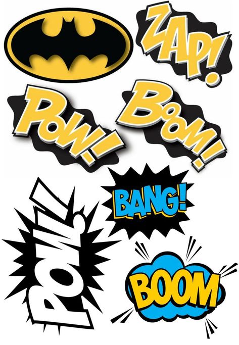 Icing On Cake, Batman Printables, Batman Party Decorations, Batman Baby Shower, Batman Cake Topper, Batman Stickers, Cards Cake, Batman Gifts, Batman Theme