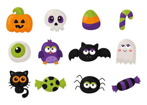 Cute Halloween Characters, Halloween Calligraphy, Halloween Invitaciones, Imprimibles Halloween, Halloween Logo, Halloween Icon, Background Halloween, Happy Halloween Banner, Kids Silhouette