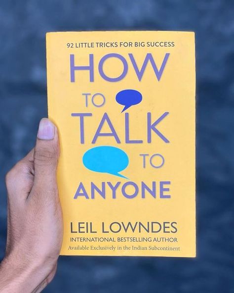 Mindset Reading on Instagram: "How To Talk To Anyone 📚 Best book for improving communication. 🔥 Follow me here @mindsetreading 😊" How To Talk, Improve Communication, Bestselling Author, Books To Read, Communication, Follow Me, I Can, Reading, Books