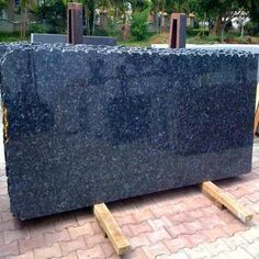 Popular Granite Colors, Blue Granite Countertops, Blue Pearl Granite, Southwest Modern, Blue Granite, Granite Colors, Granite Flooring, Granite Countertops Kitchen, Granite Stone