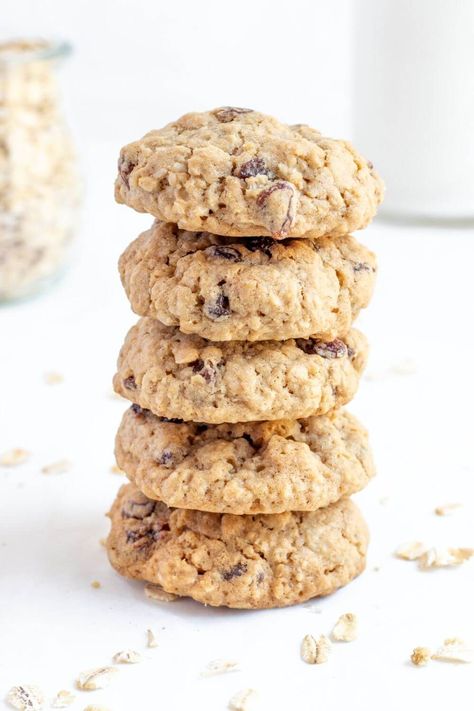 Thick And Chewy Oatmeal Raisin Cookies, Thick And Chewy Oatmeal Cookies, Moist Oatmeal Raisin Cookies, Thick Chewy Oatmeal Cookies, Soft And Chewy Oatmeal Raisin Cookies, Oat Raisin Cookies, Cop Cookies, Thick Oatmeal Cookies, Cookie Easy Recipe