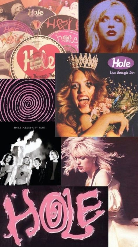 Courtney Love Wallpaper, Riot Grrrl Aesthetic, Hole Courtney Love, Hole Wallpaper, Hole Band, Courtney Love Hole, Kurt And Courtney, Women Of Rock, Band Wallpapers