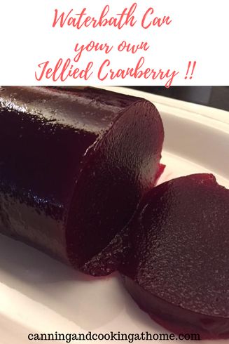 Diy Jellied Cranberry Sauce, Homemade Jellied Cranberry Sauce, Canned Jellied Cranberry Sauce Recipes, Jellied Cranberry Sauce Recipes, Jelly Cranberry Sauce Recipes, Cranberry Recipes Easy, Canning Cranberry Sauce, Cranberry Grape Juice, Canning Meals