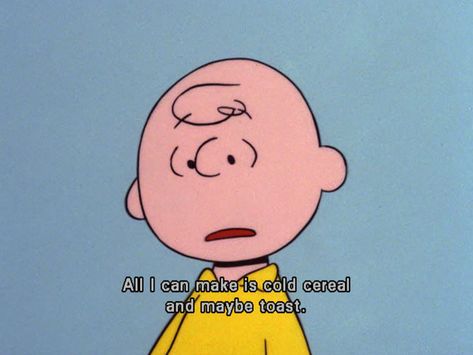 You're not that great of a chef either / 18 Signs You're A Real Life Charlie Brown (via BuzzFeed Community) Charlie Brown Quotes, Quotes Arabic, Thanksgiving Wallpaper, Snoopy Love, Charlie Brown Peanuts, Charlie Brown And Snoopy, Tv Quotes, Cartoon Quotes, Peanuts Gang