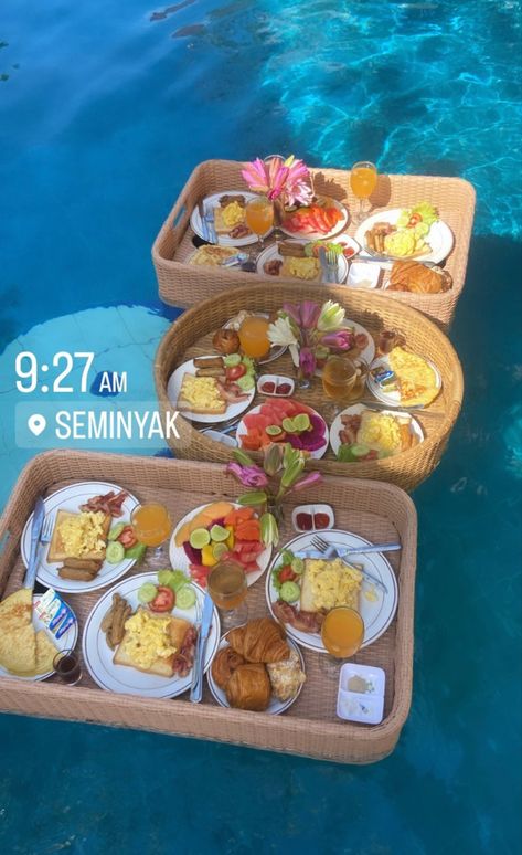 p on instagram aesthetic floating breakfast food yum pool seminyak bali indonesia Floating Breakfast, Bali Aesthetic, Bali Baby, Bali Seminyak, Bali Food, Bali Trip, Seminyak Bali, Seminyak, Bali Travel