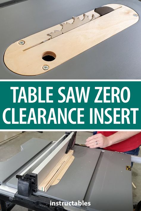 Table Saw Sled Diy, Zero Clearance Insert Table Saw, Push Sticks For Table Saw, Tablesaw Jigs, Bandsaw Fence, Dewalt Table Saw, Table Saw Crosscut Sled, Home Made Tools, Home Made Table Saw