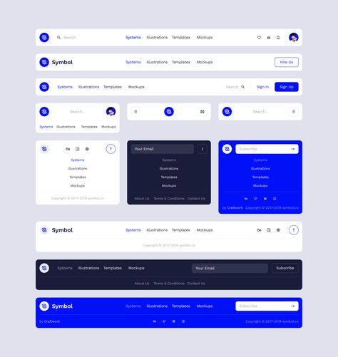 Navbar Design Website, Website Navigation Design, Webpage Design Layout, Website Navigation, Ux App Design, Desain Ui, Style Guide Design, Footer Design, Navigation Design