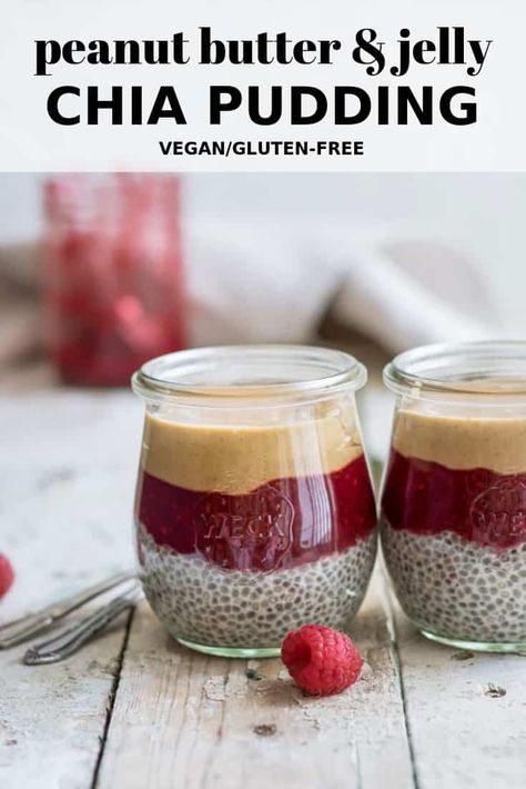 Pbj Chia Pudding, Pb And J Chia Pudding, Chia Pudding Mousse, Hormone Intelligence, Healthy Chia Pudding, Chai Pudding, Chia Pudding Recipes Healthy, Chia Puddings, Chia Parfait