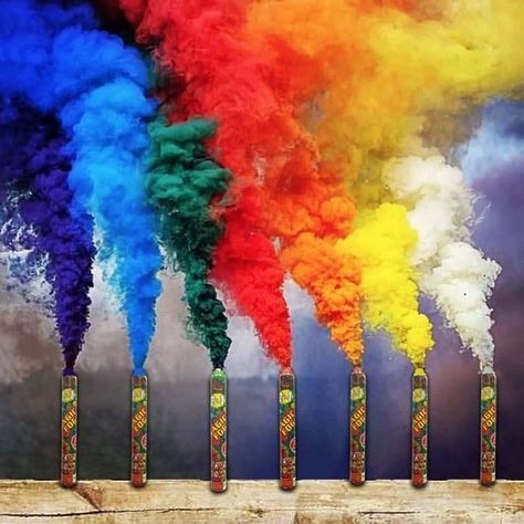 Colorful Smoke Fog (Pack of 5) at Rs 700/-!! ✅With Fragrance ✅Non-Toxic ✅Colourful Smoke Bomb for Holi, Photography ✅Packets are easy to open, making color throws a breeze ✅Contains 5 pieces in one packet. ✅Take 35seconds - 1 minutes long opening. One box contains 5 pieces different coloured smoke sticks having 10 sec+ timings. Very top-quality best for marriages and college programs ✅ Order Now: 📱Viber / Whatsapp NTC 9840171355| NCELL 9805678751 Holi Colors, Cartoon Love Photo, Raised Eyebrow, Happy Holi, Color Powder, Make Color, Mens Fragrance, Luxury Beauty, Fireworks