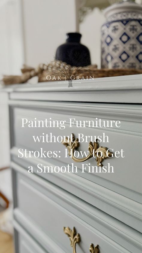 Furniture Color Ideas Bedroom, Smooth Finish On Painted Furniture, Repaint Old Furniture, Melange Painted Furniture, Redo Antique Furniture, Painted Furniture Bedroom Ideas, Diy Paint Furniture Ideas, Paint Old Dresser Diy, Best Furniture Paint Products