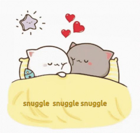 Love Snuggle GIF - Love Snuggle Good Night - Discover & Share GIFs Cuddle Night Couple Cartoon, Good Night Gifs Cute Love, Cute Good Night Gif, Good Night Hugs And Kisses, Good Night Love Gif, Snuggle Couple, Snuggling Couple, Good Night Animated, Good Night Kisses