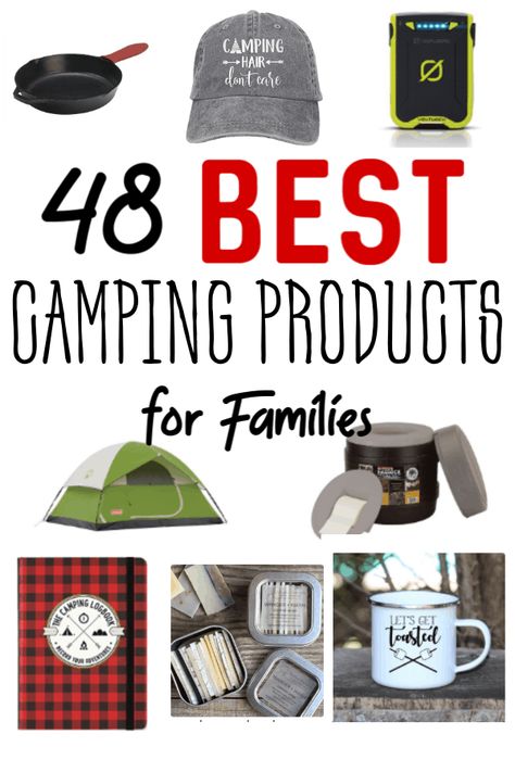 Best Camping Gear for Families - Going camping this summer? Make sure you have these 48 best camping products for families! Having all the necessary things for camping is super important! This list of the best camping gear will make sure you have what you need! #camping #campingtips #campinghacks #campingideas #campinggear #campingwithkids #campingtrips #family #kids #giftguide #productguide Best Camping Gear For Families, Colorado Camping, Camping Products, Instant Tent, Camping Hair, Road Trip Camping, Led Camping Lantern, Going Camping, Best Camping Gear