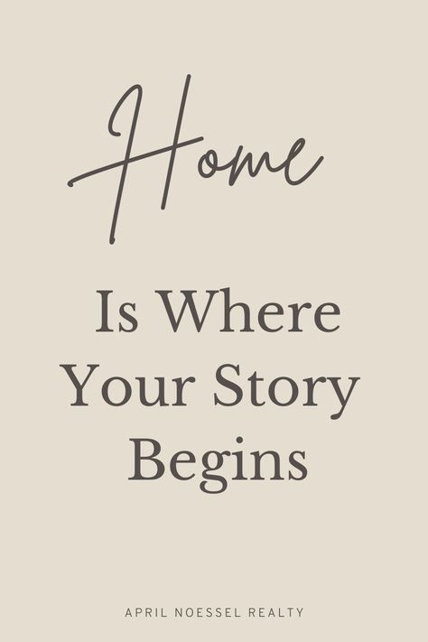 Real Estate Quotes | Real Estate Agent Life "Home Is Where Your Story Begins". Buying a home is a new beginning and chapter. As a real estate agent I am willing to help you reach your goals. Buying Home Quotes, Real Estate Quotes For Sellers, Selling Your Home Quotes, I Am Home Quotes, Quotes About Houses Home, Buying A Home Quotes, Real Estate Sayings, Closing Day Quotes, Home Meaning Quotes