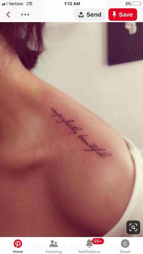 Simple Quote Tattoos, Wörter Tattoos, Phrase Tattoos, Name Tattoos For Women, Stylish Tattoo, Meaningful Tattoos For Women, Small Meaningful Tattoos, Small Tattoos Simple, Tattoo Blog