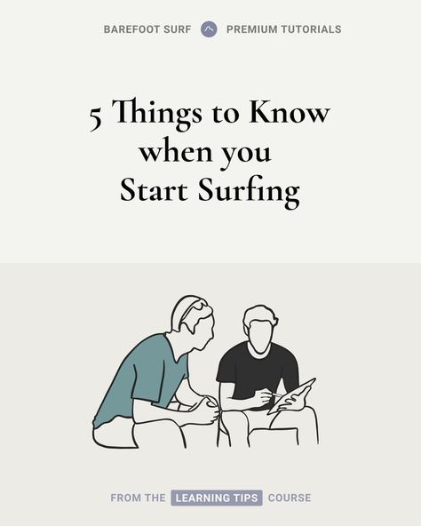 5 Things to Know when your Start Surfing [How to Surf] How To Surf, Surfing Techniques, Surfing Workout, Best Longboard, Surfing Tips, Surf Club, Ocean Surf, Surf Camp, Learn To Surf