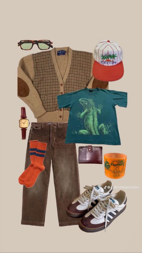 Grandpa Outfit Men, Grandpa Aesthetic, Grandpa Fashion, Grandpa Outfit, Grandpa Style, Nautical Outfits, Preppy Mens Fashion, Straight Fit Pants, Fall Outfits Men