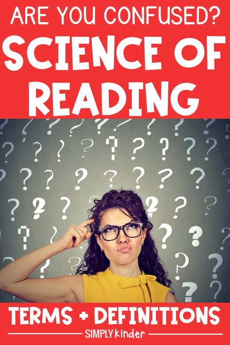 Are all of the Science of Reading terms and definitions confusing you? There are so many terms and phrases being mentioned while discussing the science of reading that were never taught in college or professional development sessions. We thought it would be helpful to break it all down here for you. Get your science of reading definitions for teachers here! Reading Interventionist, The Science Of Reading, Science Literacy, Reading Posters, Reading Specialist, Science Of Reading, School Theme, Alphabet Wall, Reading Comprehension Activities