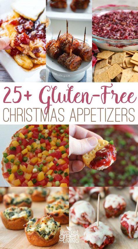 Holiday Gluten-Free Healthy Appetizers #glutenfreeappetizers #reciperoundup Gluten Free Christmas Appetizers, Appetizers Gluten Free, Gf Ideas, Holiday Apps, Gluten Free Recipes Appetizers, Gluten Free Party, Dairy Free Appetizers, Gluten Free Holiday Recipes, Christmas Appetizers Easy