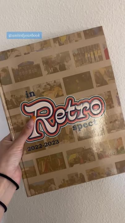 Lets go back in time with this incredible retro yearbook! 🪩Good job G... | Yearbook | TikTok Good Yearbook Themes, Simple Yearbook Covers, Throwback Yearbook Theme, Music Yearbook Spreads, 70s Yearbook Theme, Best Yearbook Themes, Film Yearbook Theme, Yearbook Promotion Ideas, Vintage Yearbook Covers