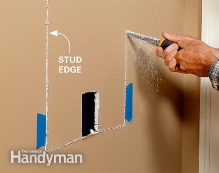 Built-In shelves between wall studs Between The Studs, Recessed Shelves, Wall Bathroom, Glass Cabinet Doors, Stud Walls, Built In Shelves, Home Repairs, Wall Storage, Diy Home Improvement