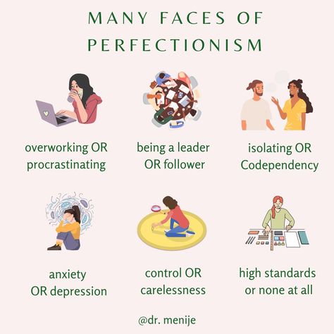 Do you ever feel like your Perfectionism looks different? It is because it is never a linear trait! Perfectionism will look a little different for everyone from time to time. At times, your high expectations of yourself will make you overwork and over plan, whereas, at other times, you get so paralyzed or burned that you end up procrastinating. Overworked Aesthetic, Perfectionism Aesthetic, Overcoming Perfectionism, Perfectionism Overcoming, Coding Lessons, Embrace Imperfections, I Am Enough, High Expectations, Perfectionism