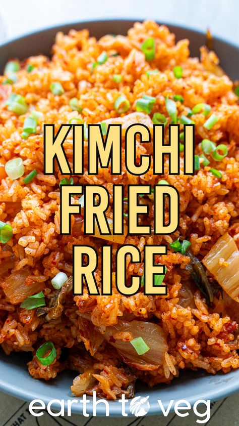 Recipe For Kimchi, Kimchee Fried Rice Korean Style, Recipes With Kimchi Dishes, Kim Chee Fried Rice Hawaii, Kimchi Rice Recipe, Recipes Using Kimchi, Kimchi Rice Bowl, Kimchi And Rice, Kimchee Fried Rice