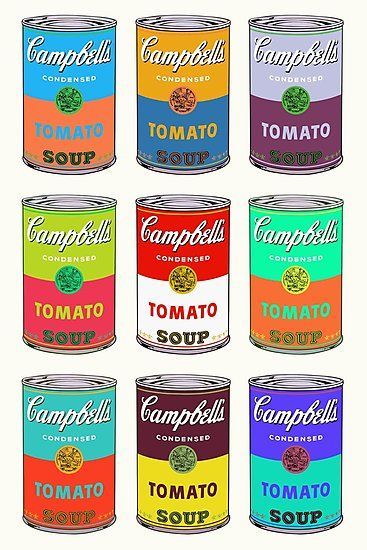 Warhol Soup, Andy Warhol Artwork, Warhol Paintings, Andy Warhol Marilyn, Images Pop Art, Campbell's Soup Cans, Andy Warhol Museum, Andy Warhol Pop Art, Pop Art For Kids