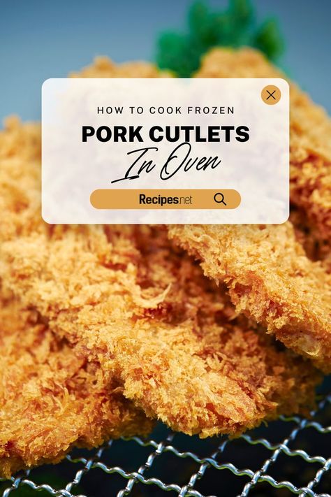 Discover how to cook pork cutlets in the oven with our easy oven meals recipe! Perfect for satisfying food cravings, this dish combines traditional Japanese fried pork cutlet flavors with the convenience of baking. Ideal for food lover enthusiasts and those exploring asian dishes from their own japan kitchen. Add this to your collection of food recipes and get inspired with more food ideas and pork oven recipes. Visit Recipes.net and enjoy the best of Japanese food right at home! Pork Oven Recipes, Easy Oven Meals, Pork Oven, Oven Meals, Japan Kitchen, Pork Cutlet, Pork Cutlets, How To Cook Pork, Easy Oven