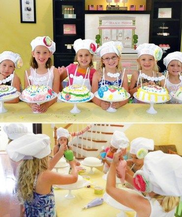 ideas for birthday, super bowl, crafts, organization and more Expensive Party, Baking Birthday Parties, Cake Decorating Party, Mini Chef, Baking Party, Donut Party, Cake Boss, Party Venues, Girl Birthday Party