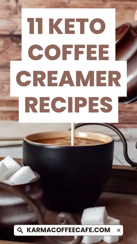 11 Best Keto Coffee Creamer Recipes That Are Simply Delicious Keto Coffee Creamer Recipe, Low Carb Coffee Creamer, Coffee Creamer Recipes, Best Keto Coffee, Low Carb Coffee, Healthy Coffee Creamer, Keto Coffee Creamer, Keto Coffee Recipe, Coffee Creamer Recipe