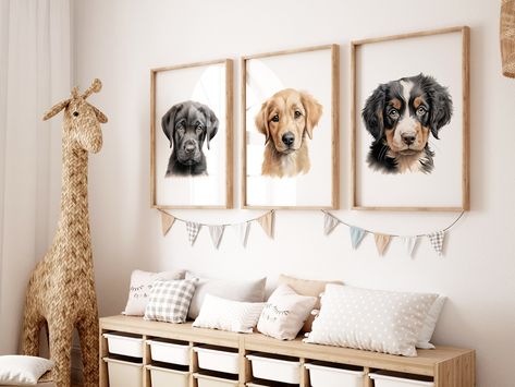 Puppy Dog Themed Nursery, Dog Inspired Nursery, Pet Themed Nursery, Baby Boy Nursery Dog Theme, Dog Themed Nursery Gender Neutral, Puppy Theme Nursery, Dog Theme Bedroom, Dog Theme Nursery, Puppy Nursery Ideas