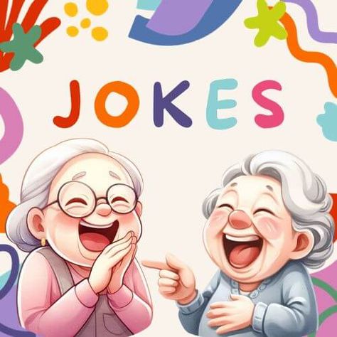 Playful Jokes For Seniors Funny, Clean Jokes For Seniors, Jokes For Seniors, Laugh Out Loud Jokes, Games For Seniors, Senior Jokes, Irish Jokes, Funny Puzzles, Terrible Jokes