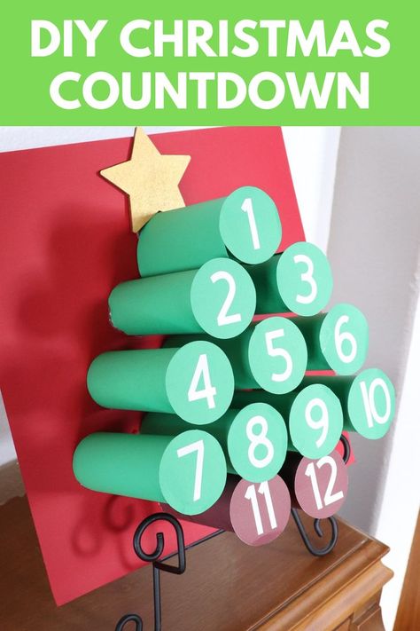 Create your own advent calendar with toilet paper tubes and fill them with treats. Toilet Roll Advent Calendar, Diy Advent Calendar For Adults, Advent Calendar For Adults, Diy Christmas Countdown, Christmas Extravaganza, Toilet Paper Tubes, Christmas Countdown Diy, Diy Advent Calendar, Mini Bottles