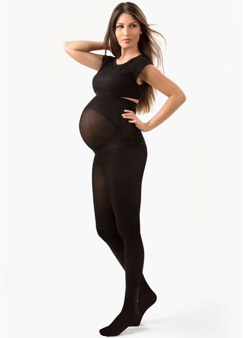 Queen Bee Black Opaque Belly Support Maternity Tights by Blanqi Belly Support Band, Maternity Nursing Clothes, Maternity Tights, Baby Bump Style, Belly Support, Post Partum, Bump Style, Nursing Clothes, Black Tights